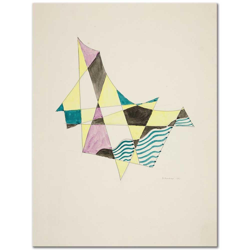 Abstraction Based On Sails X by David Kakabadze