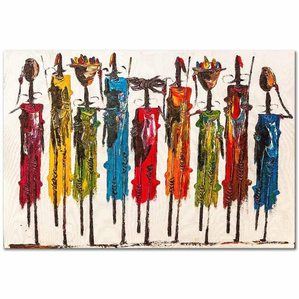 African Women as Art Print