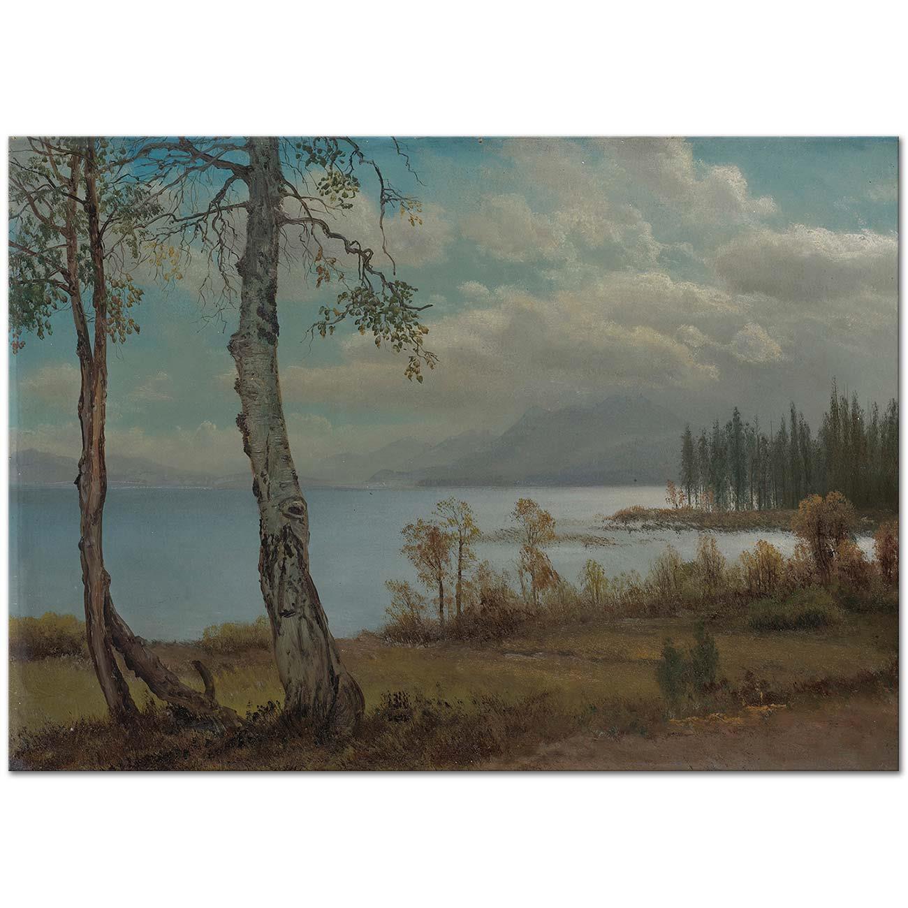 Albert Bierstadt Lake Tahoe Art Print