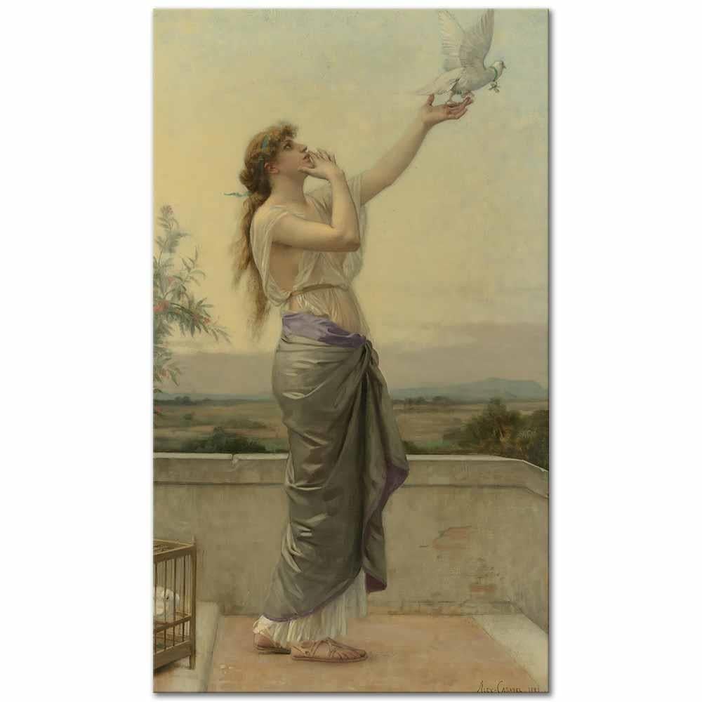 The Messenger of Love by Alexandre Cabanel