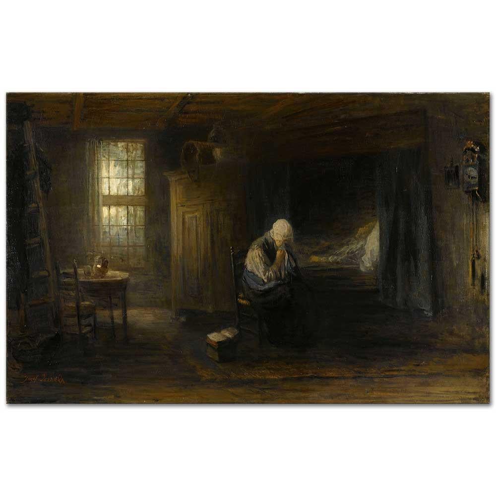 Alone In The World by Jozef Israëls as Fine Art Print