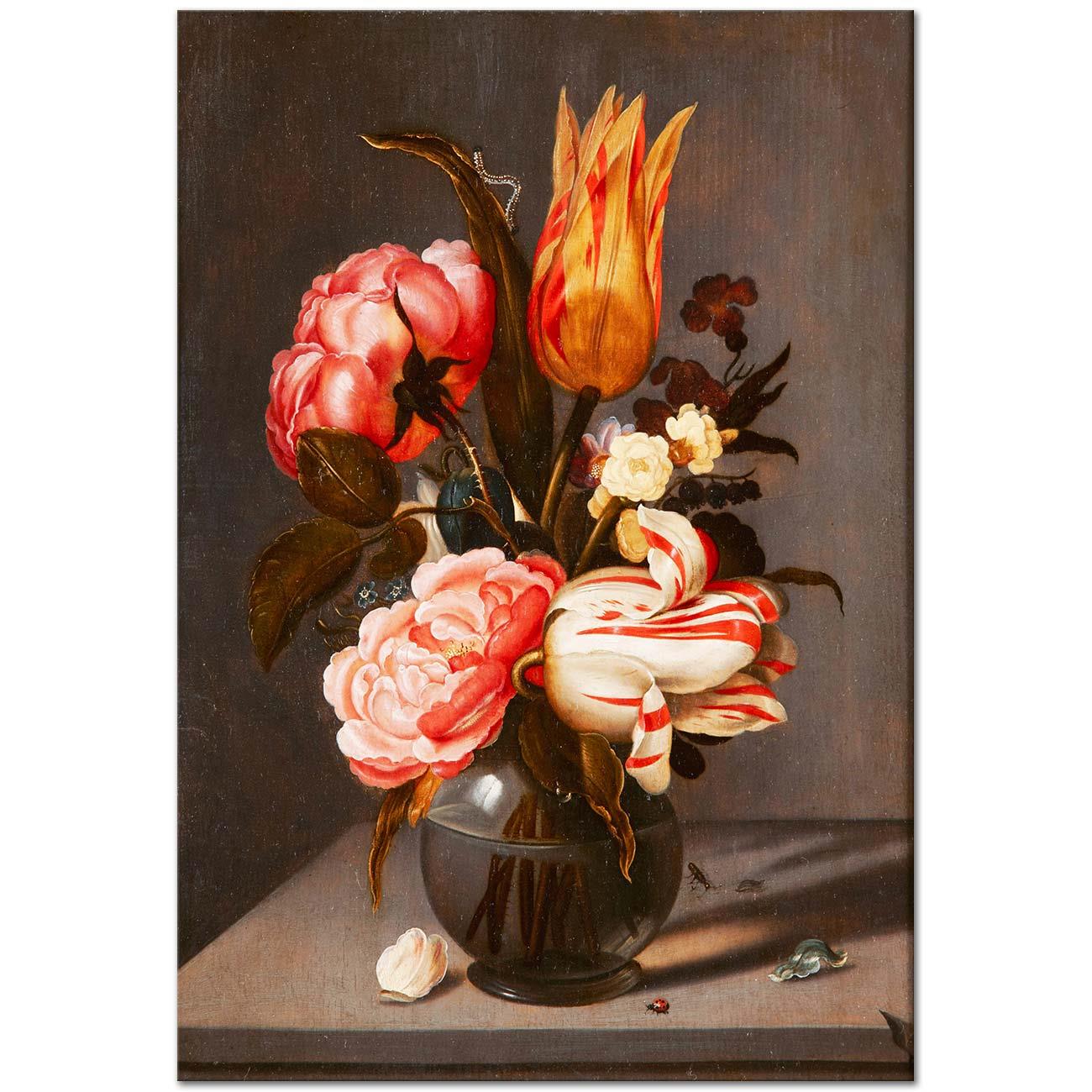 Still Life with Tulips and Flowers by Ambrosius Bosschaert the Elder