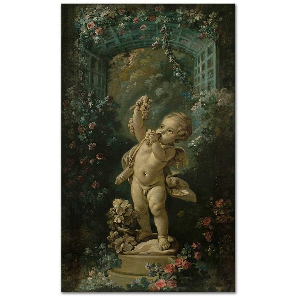 Amour aux Raisins by François Boucher