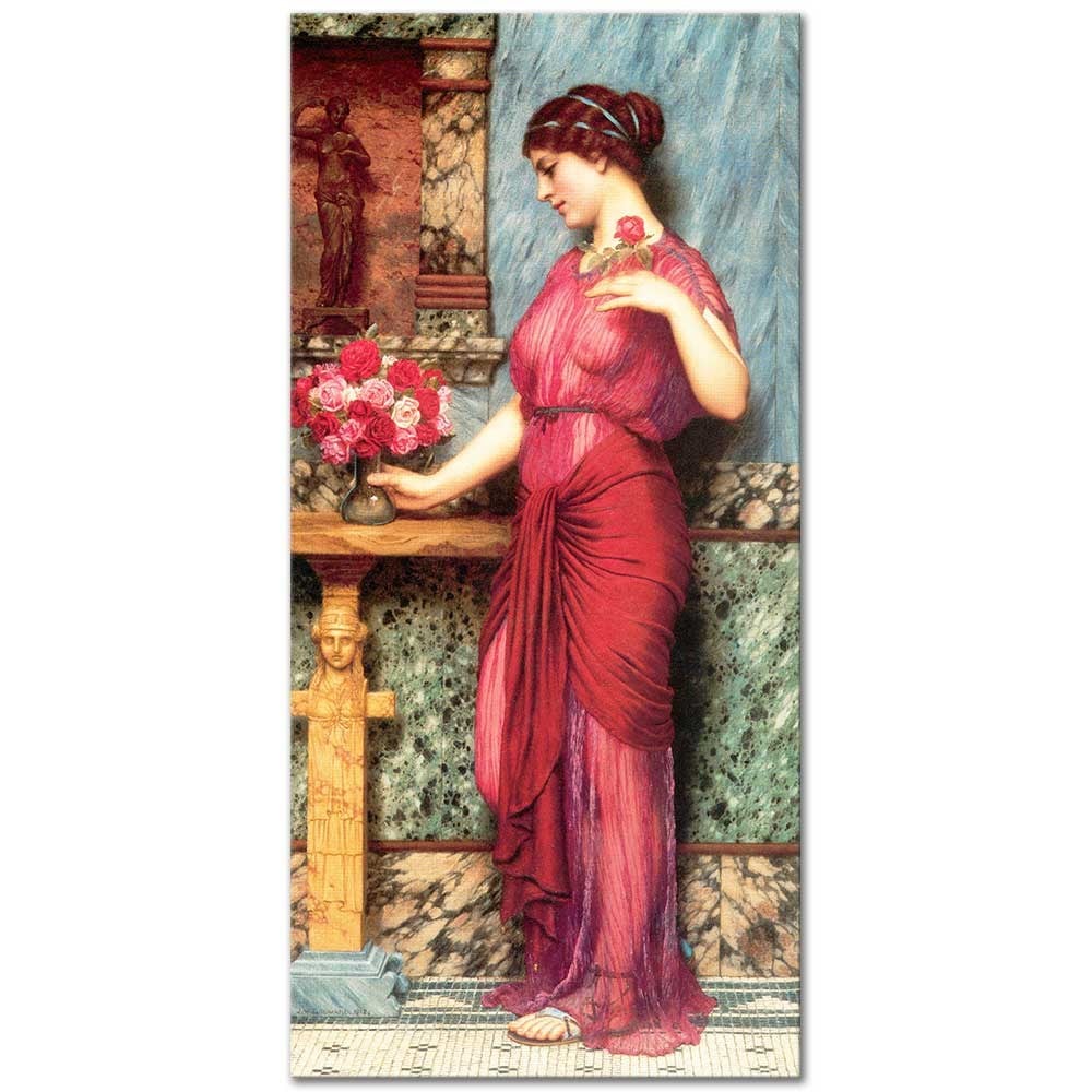 John William Godward Venüse Adak Kanvas Tablo