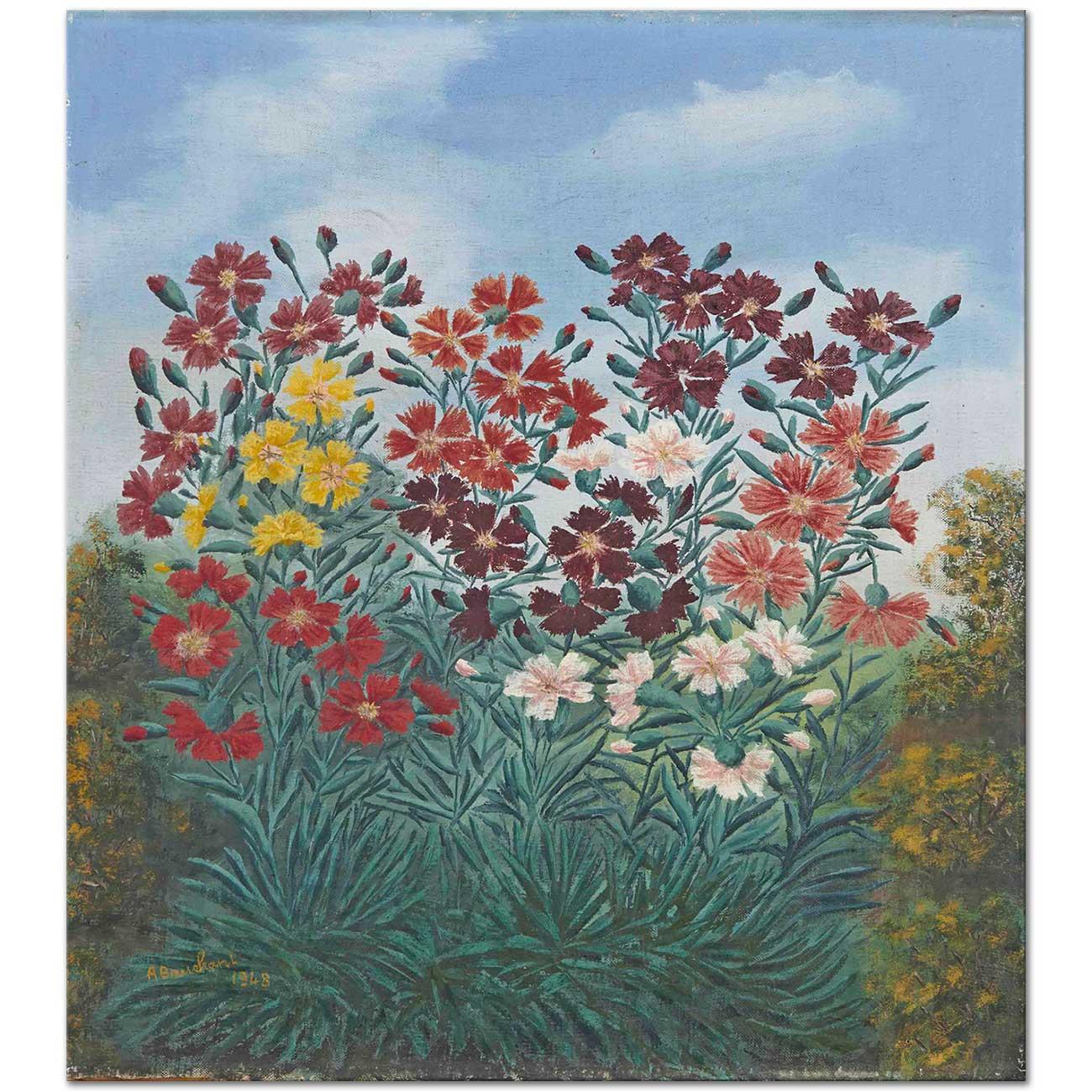 Andre Bauchant Eyelets Art Print