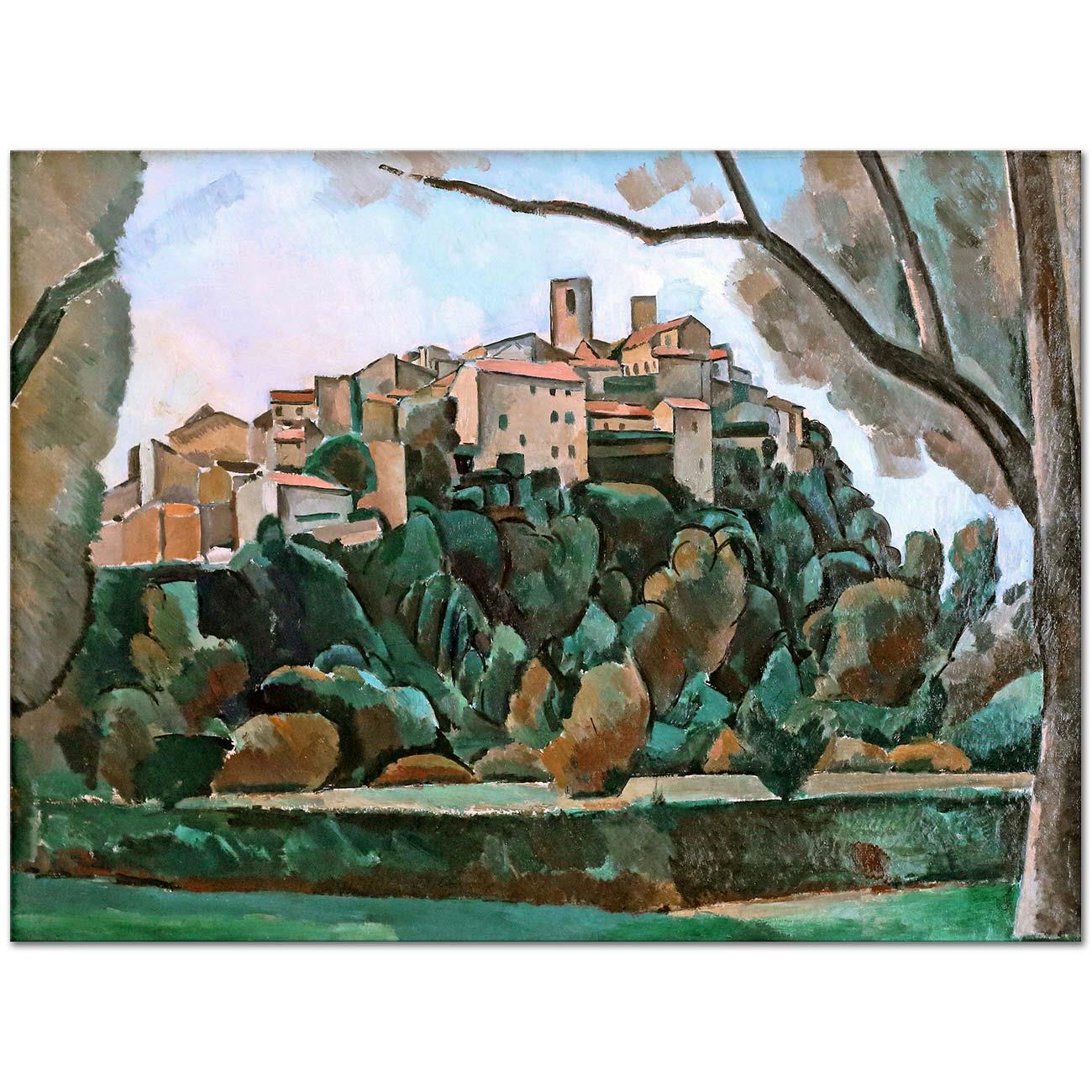 Andre Derain View of Saint Paul de Vence Art Print