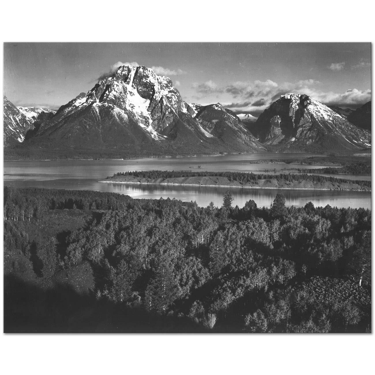 Ansel Adams Grand Teton Art Print