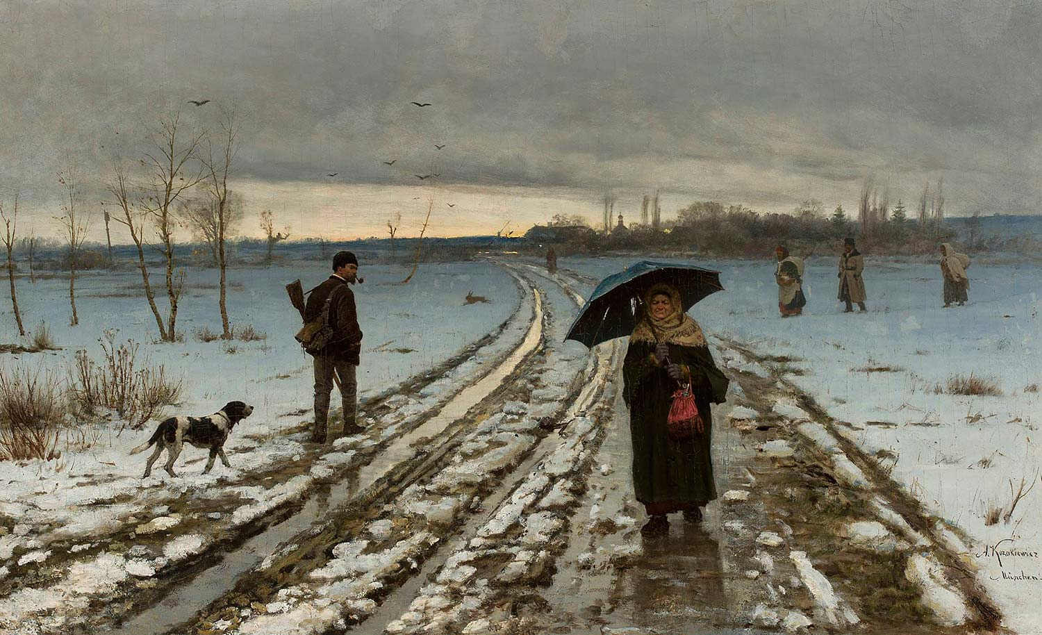 Antoni Kozakiewicz Bad Omen Art Print