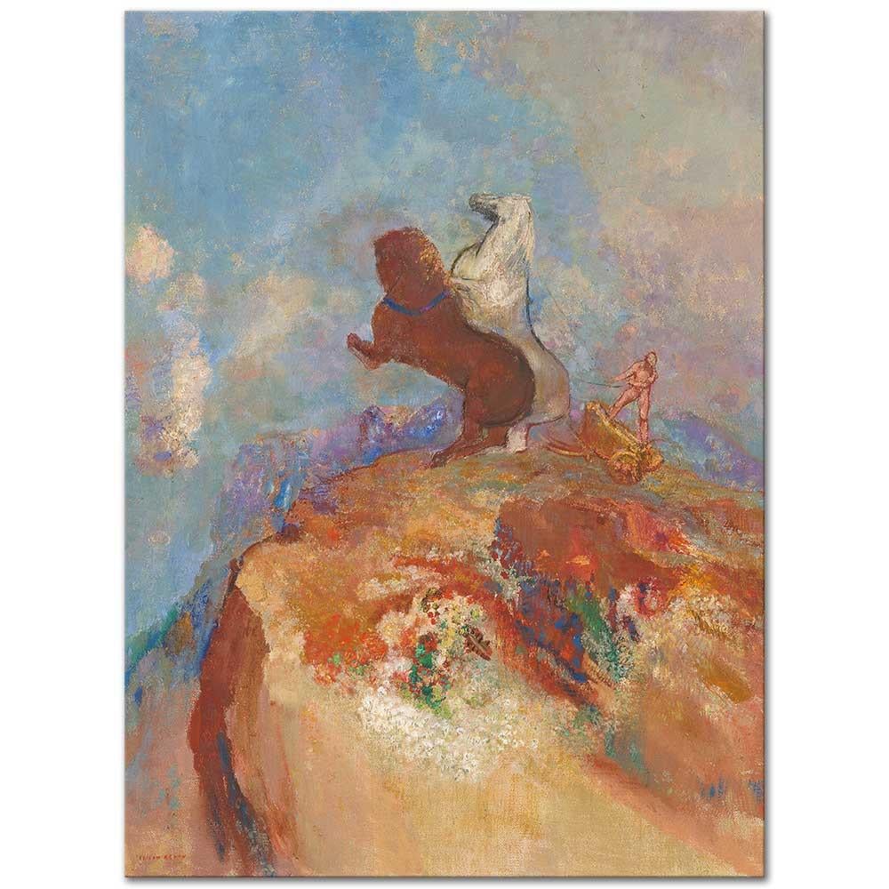 Odilon Redon Apollo Kanvas Tablo