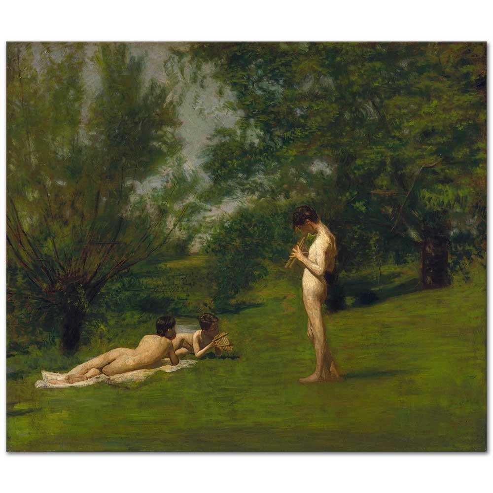 Thomas Eakins Arcadia Kanvas Tablo