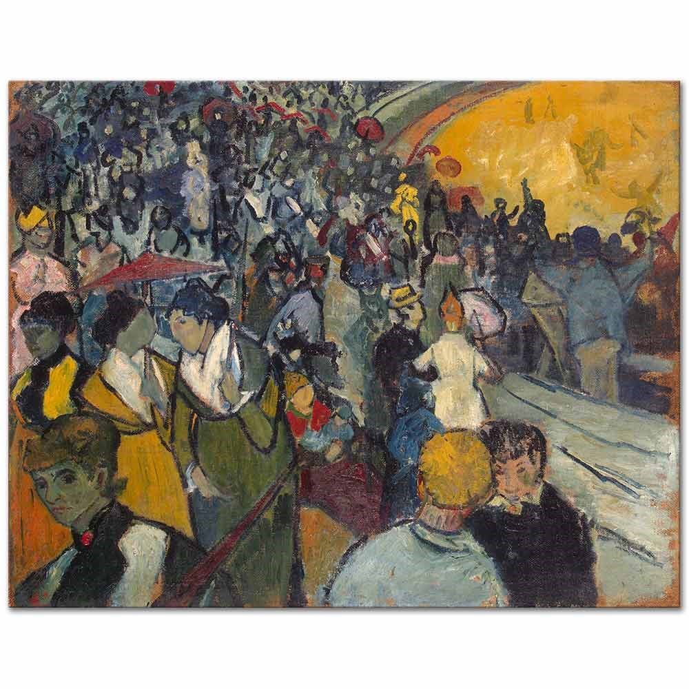 Arena at Arles by Vincent van Gogh as Fine Art Print