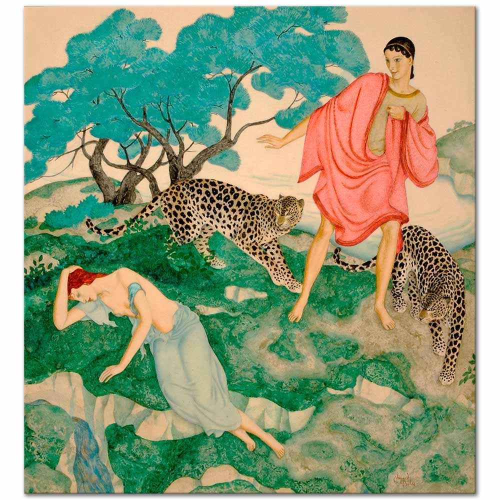 Ariadne and Bacchus by Edmund Dulac