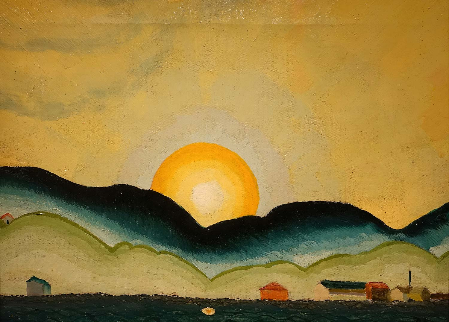 Arthur Dove Northport Harbor Art Print