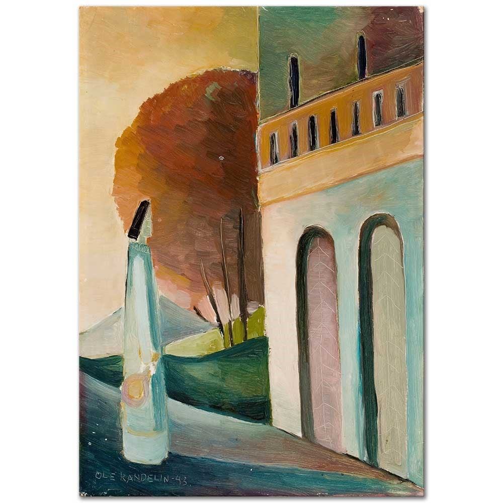 At A Palace Gate by Ole Kandelin