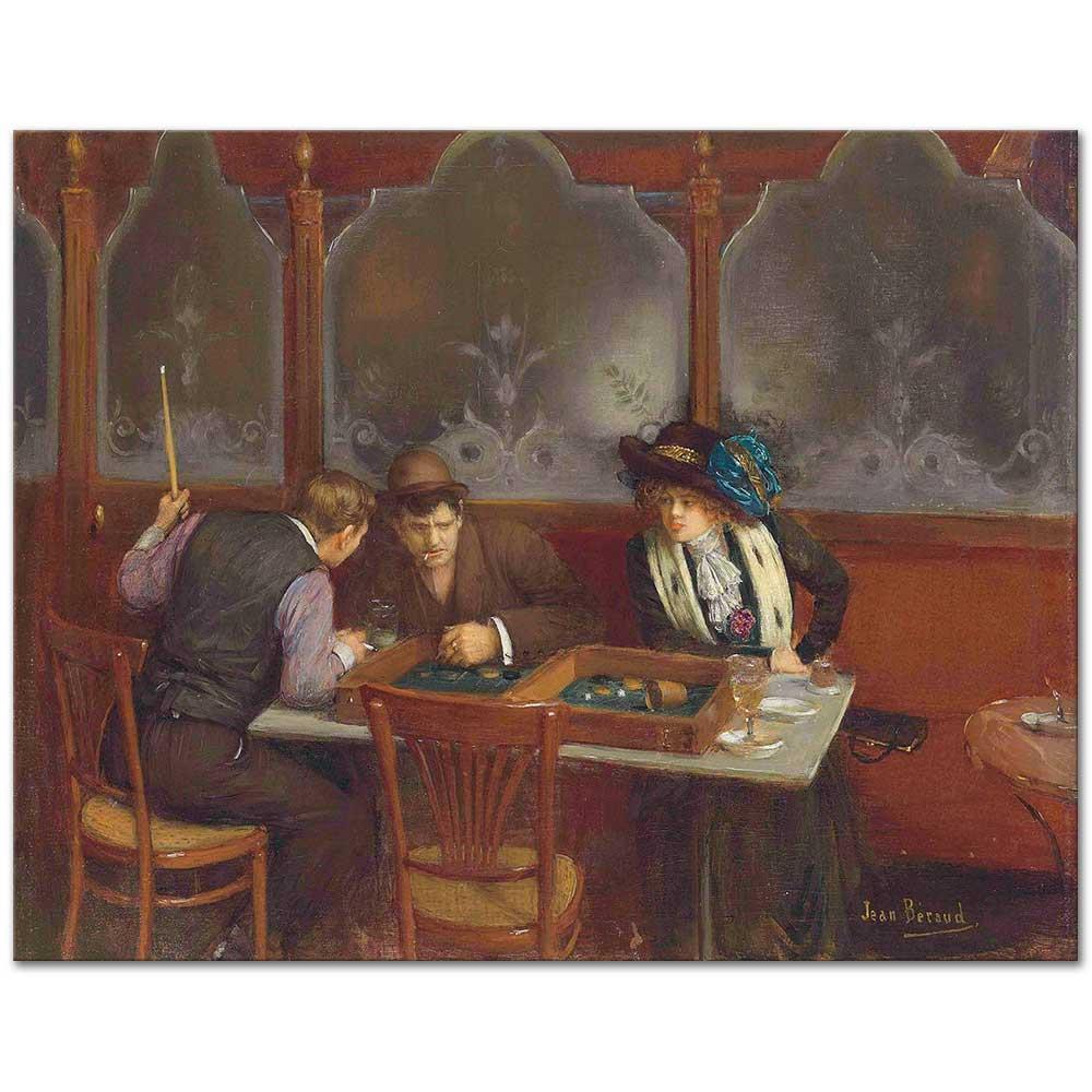 At the Cafe by Jean Beraud as Art Print