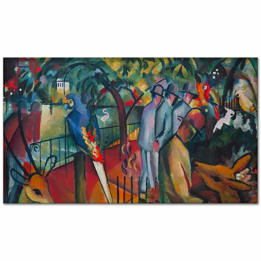 Zoological Garden by August Macke