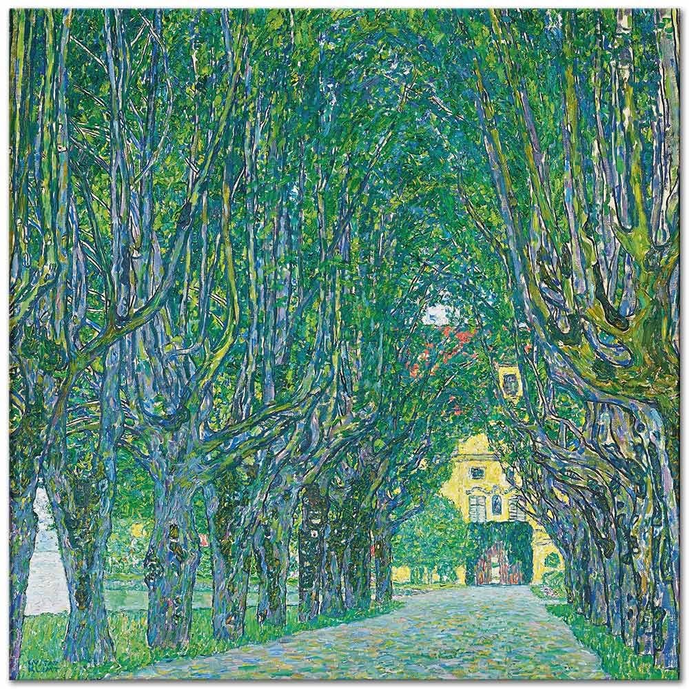 Avenue To The Kammer Castle by Gustav Klimt