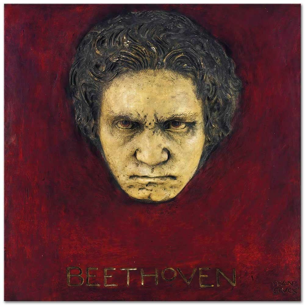 Franz von Stuck Beethoven Kanvas Tablo