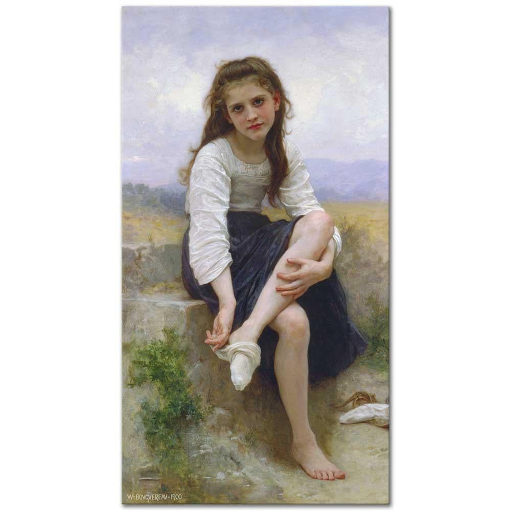 Before the Bath by William Adolphe Bouguereau