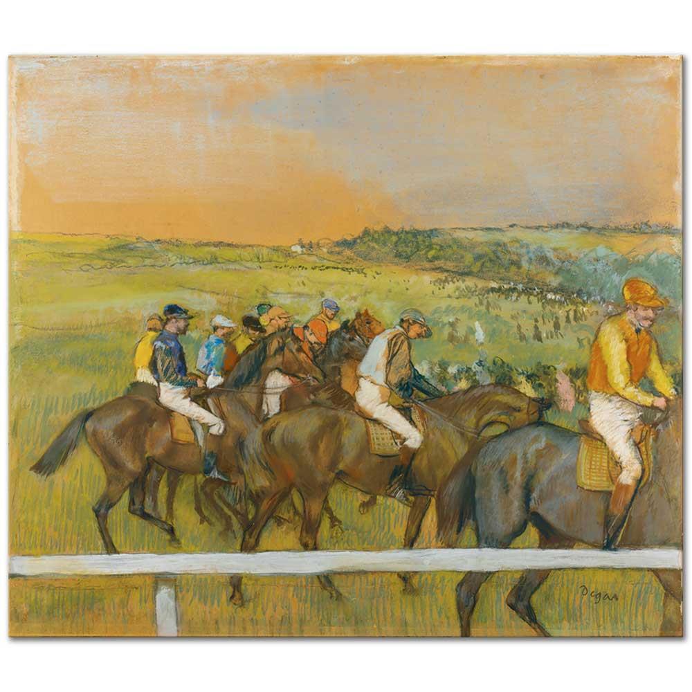 Edgar Degas Startta Kanvas Tablo