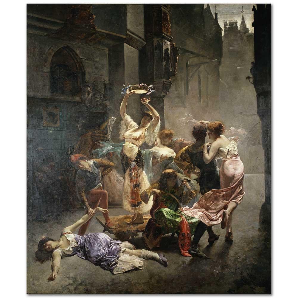 Beggars and Fornicators by Edouard Frederic Wilhelm Richter