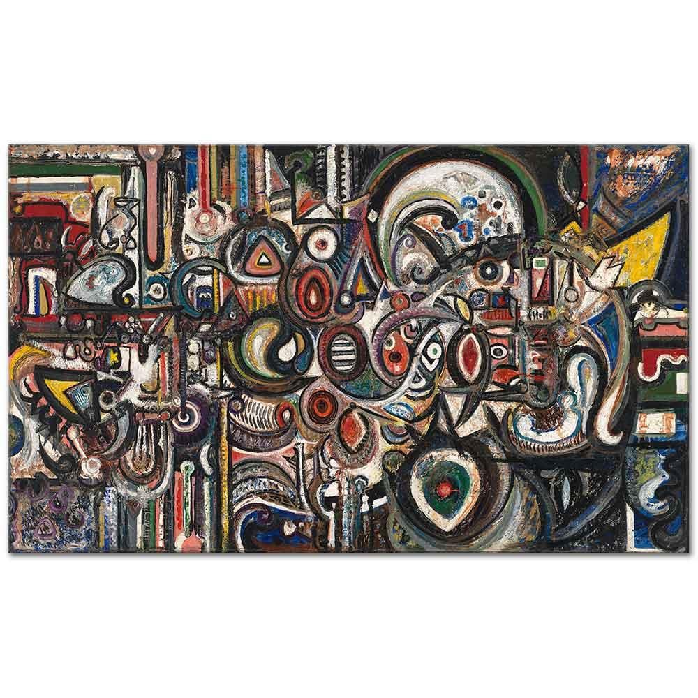 Beginnings by Richard Pousette-Dart as Art Print