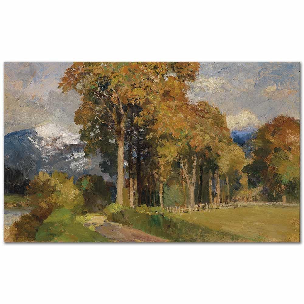 Bei Gmünd im Herbst by Marie Egner as Art Print