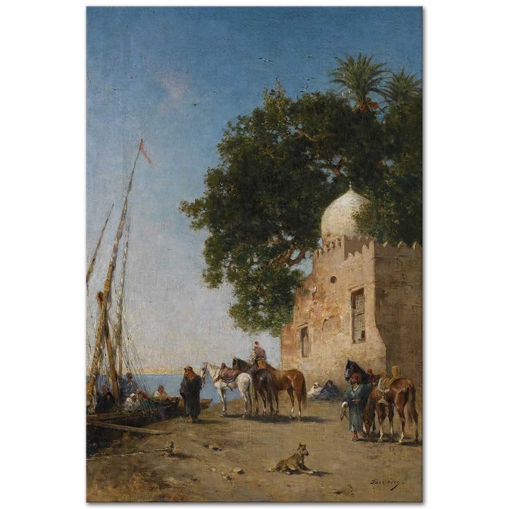 Beni Souef Egypt by Narcisse Bechere as Fine Art Print