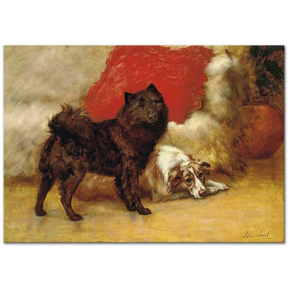 Best Friends by Maud Earl as Art Print
