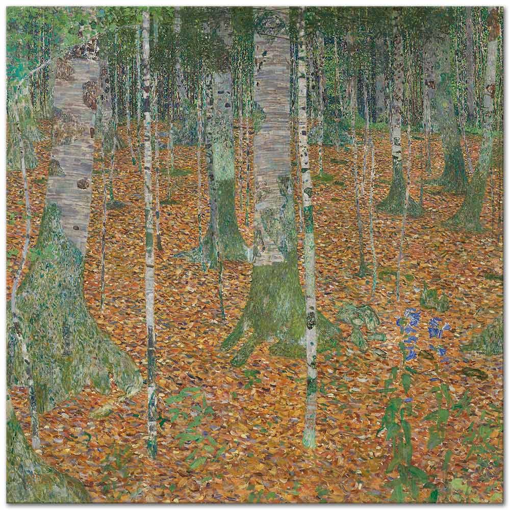 Birch Forest by Gustav Klimt