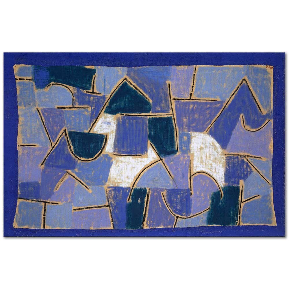 Blue Night by Paul Klee as Fine Art Print