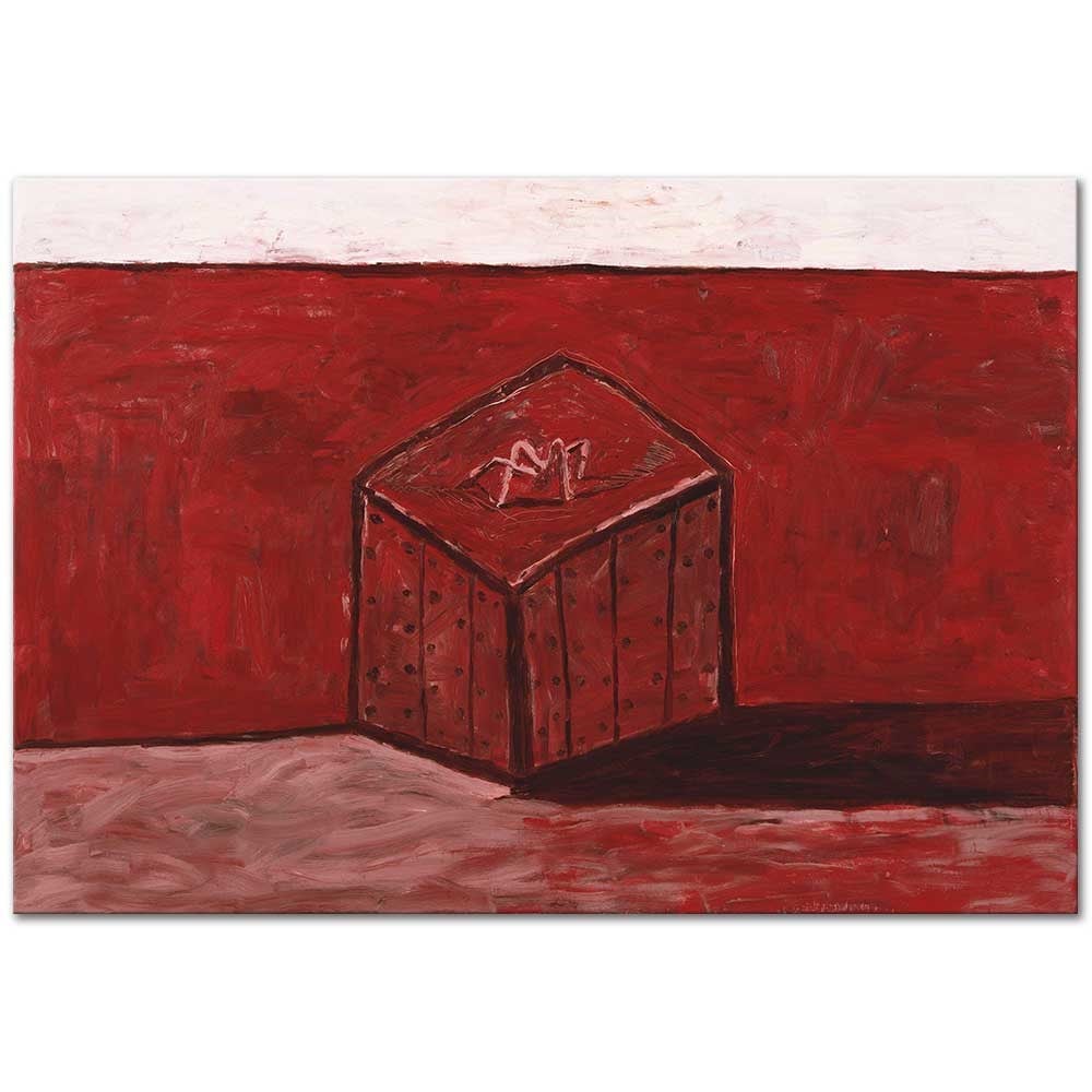 Philip Guston Kutu ve Gölgesi Kanvas Tablo