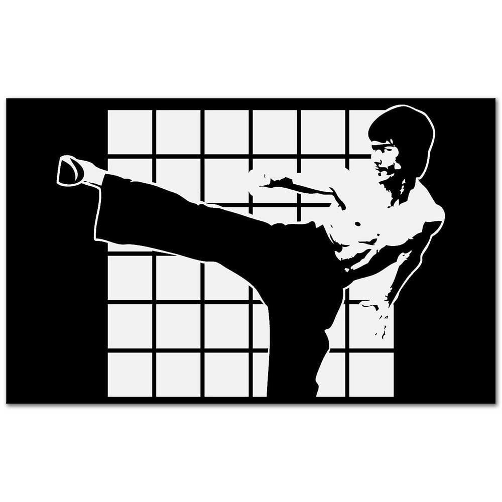 Bruce Lee Kanvas Tablo