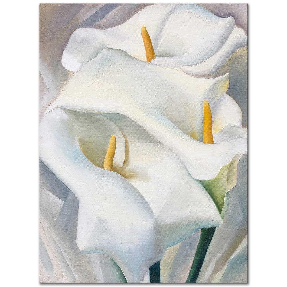 Georgia O'Keeffe Glayöl Kanvas Tablo