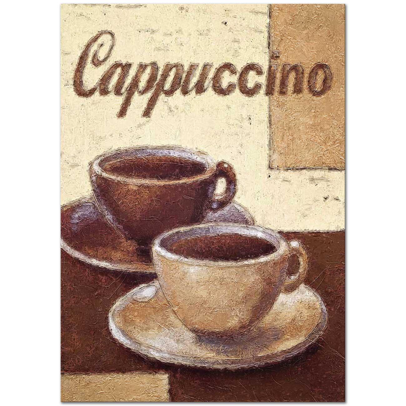 Cappuccino Sefası Kanvas Tablo