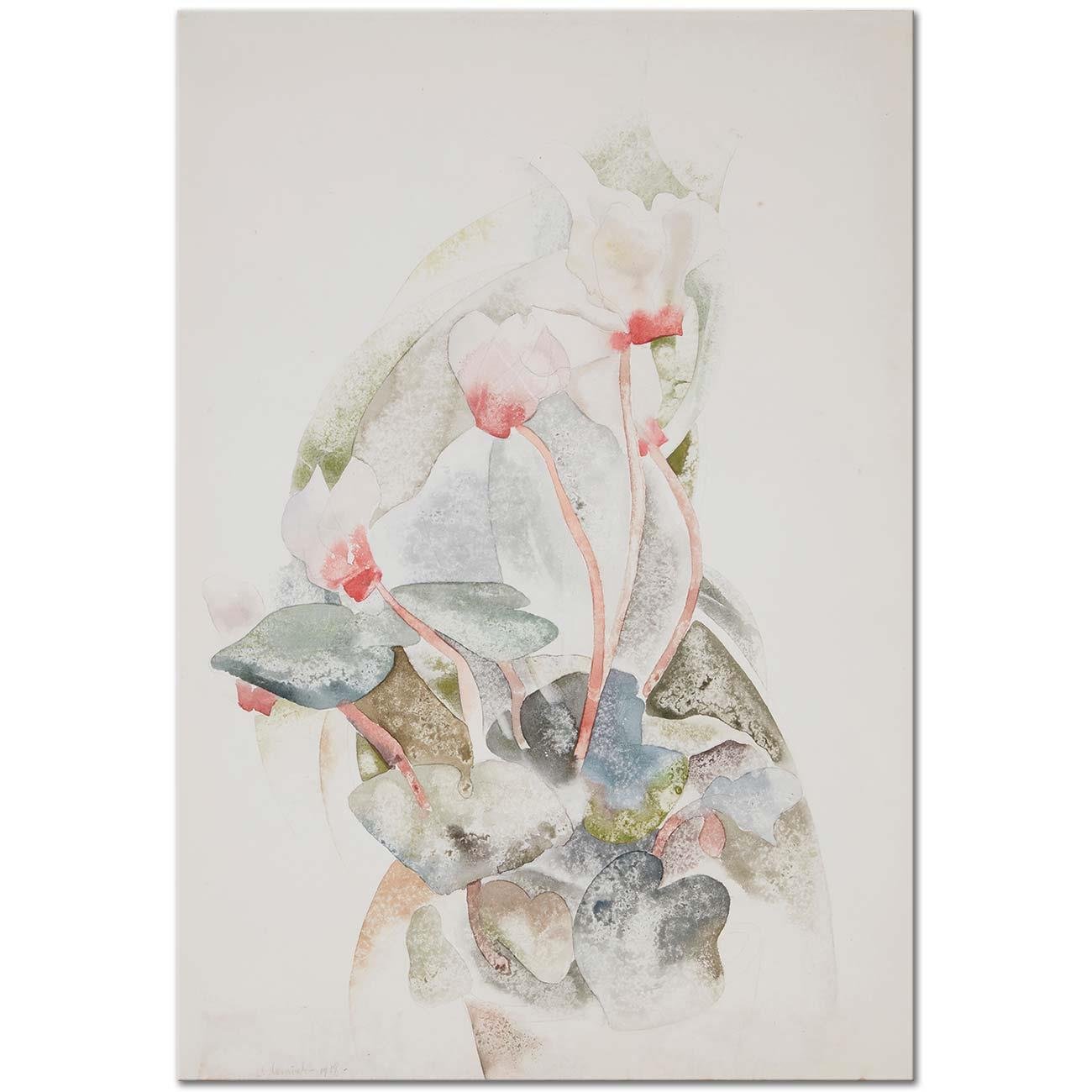 Charles Demuth Cyclamen Art Print