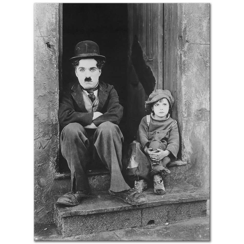Charlie Chaplin The Kid Film Scene