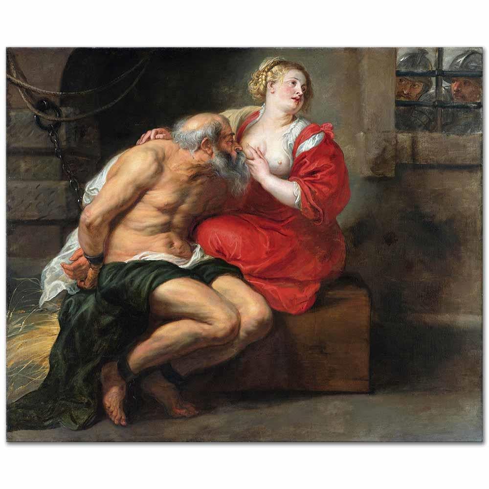 Peter Paul Rubens Cimon ve Pero Kanvas Tablo