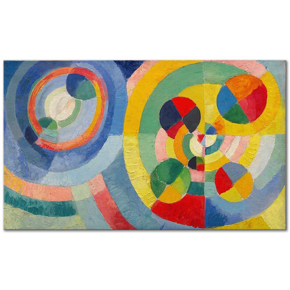Circular Forms by Robert Delaunay as Art Print