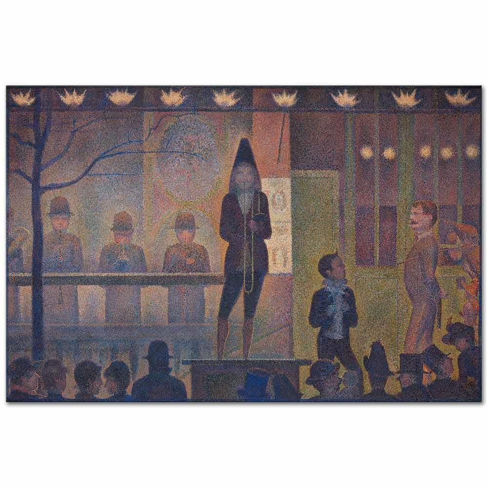 Georges Seurat Sirk Gösterisi Kanvas Tablo