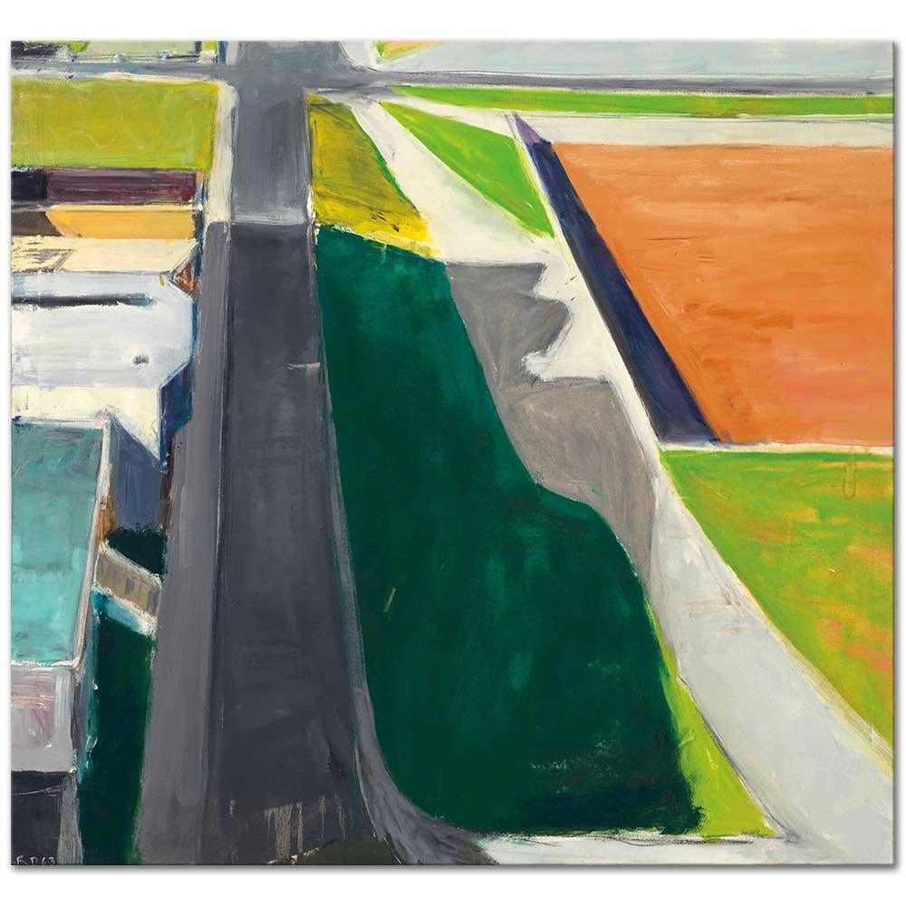 Cityscape 3 by Richard Diebenkorn as Art Print