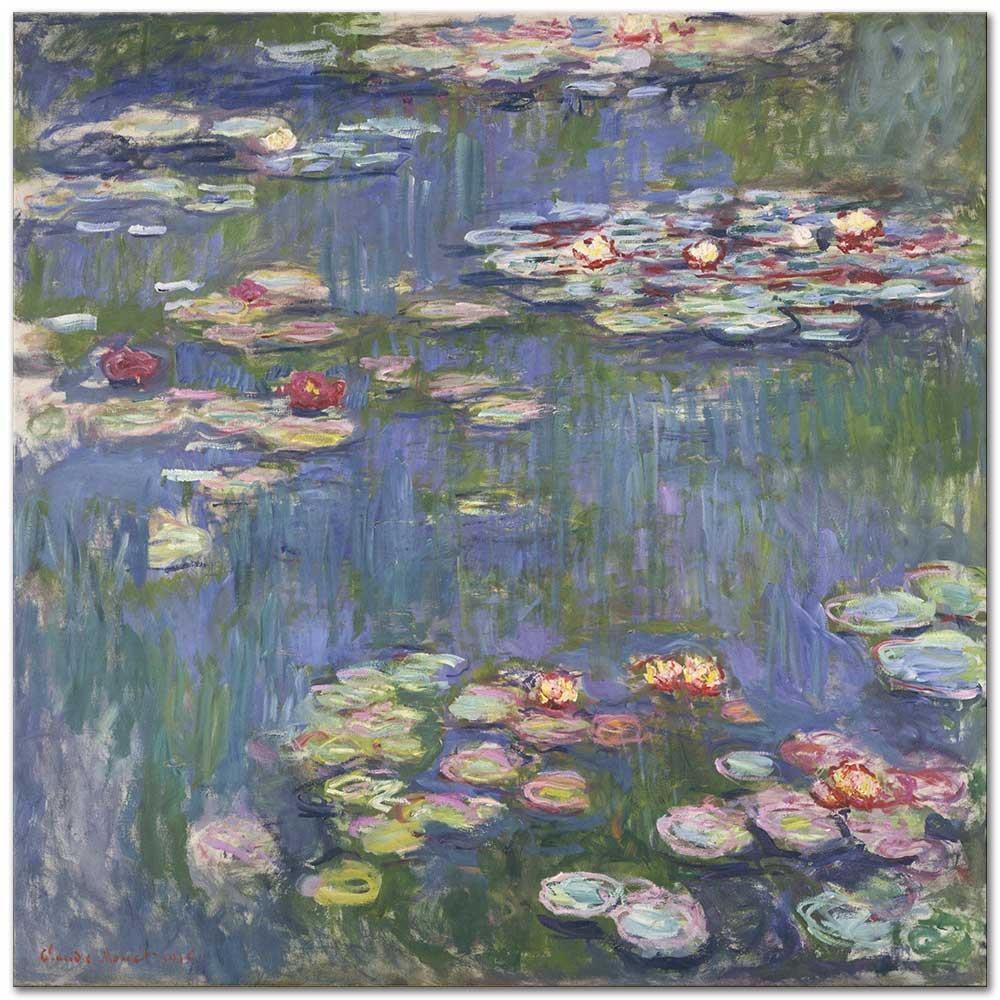Claude Monet Nilüferler II Kanvas Tablo