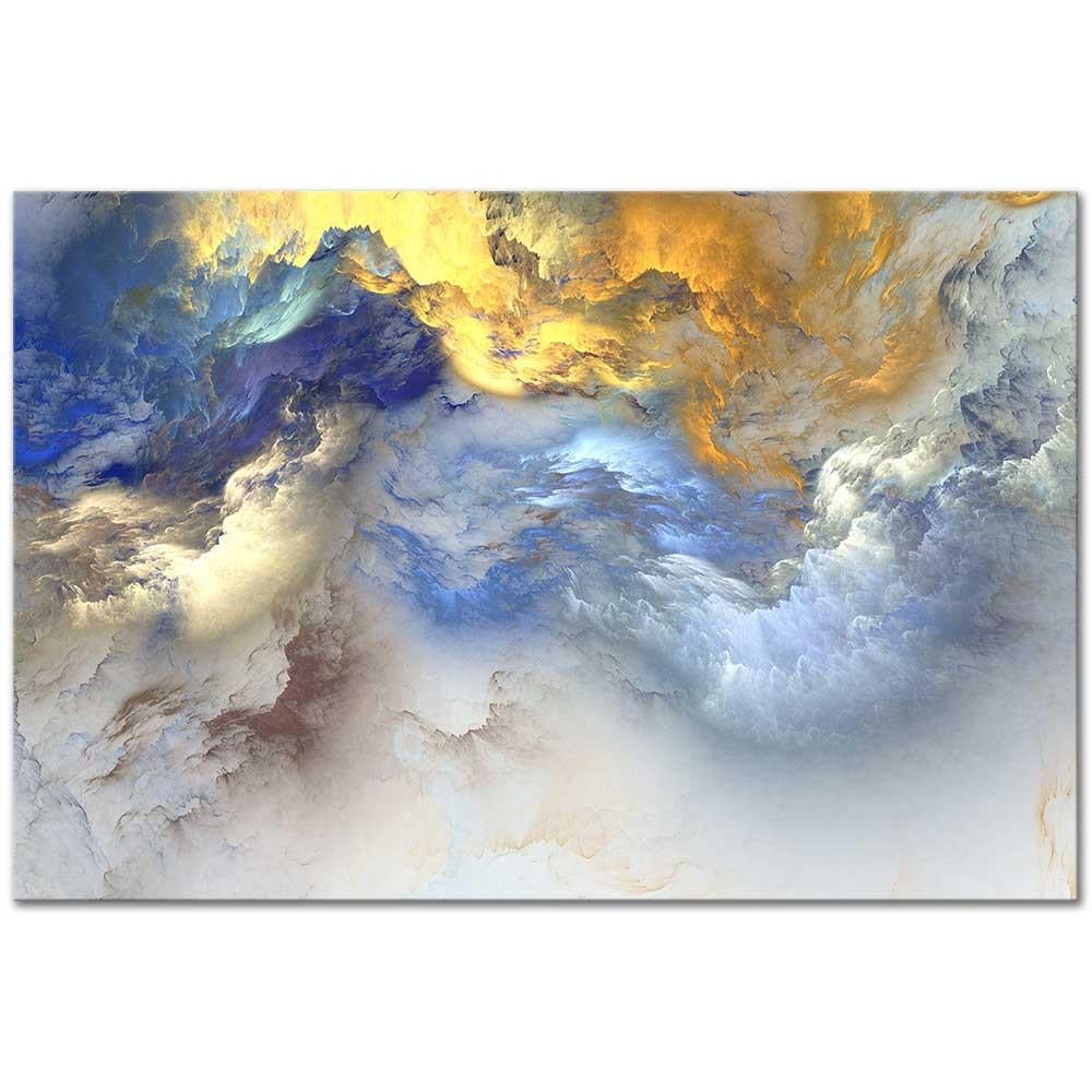 Cloudy Composition as Art Print