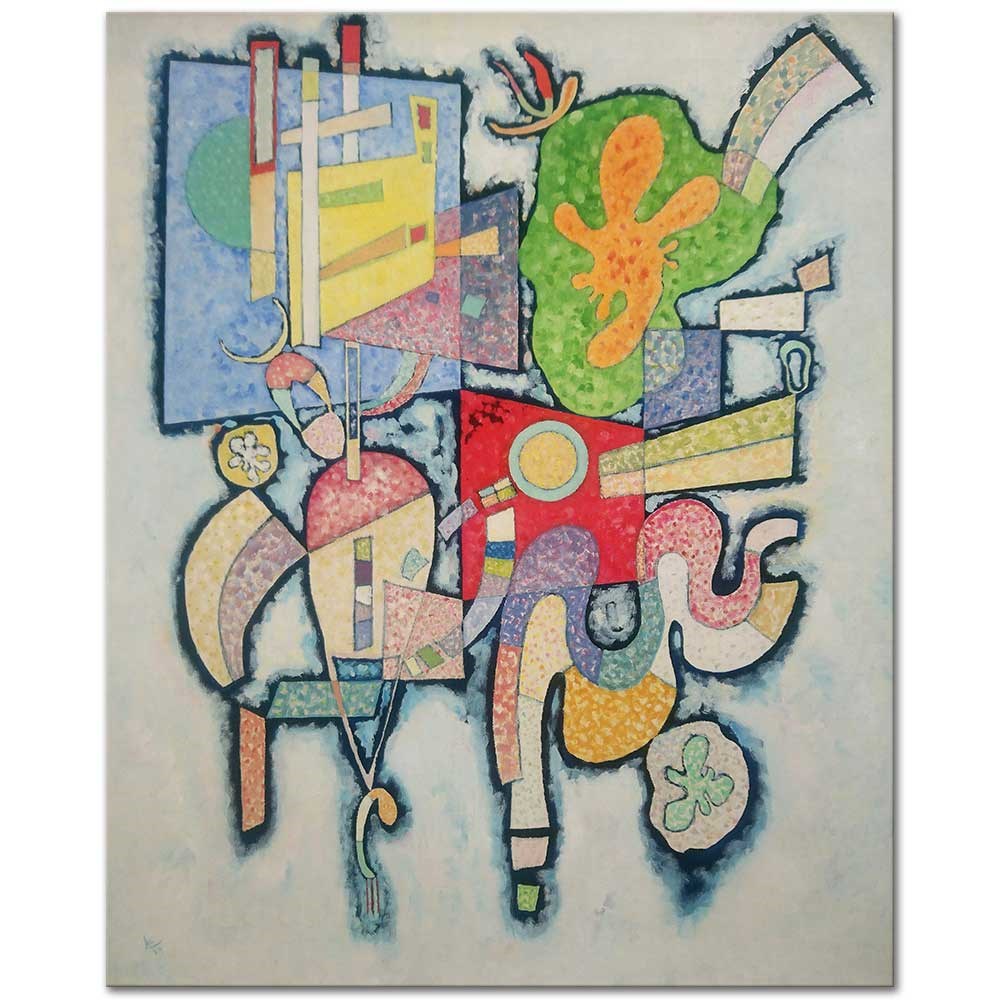 Wassily Kandinsky Karmaşık Basitlik Kanvas Tablo