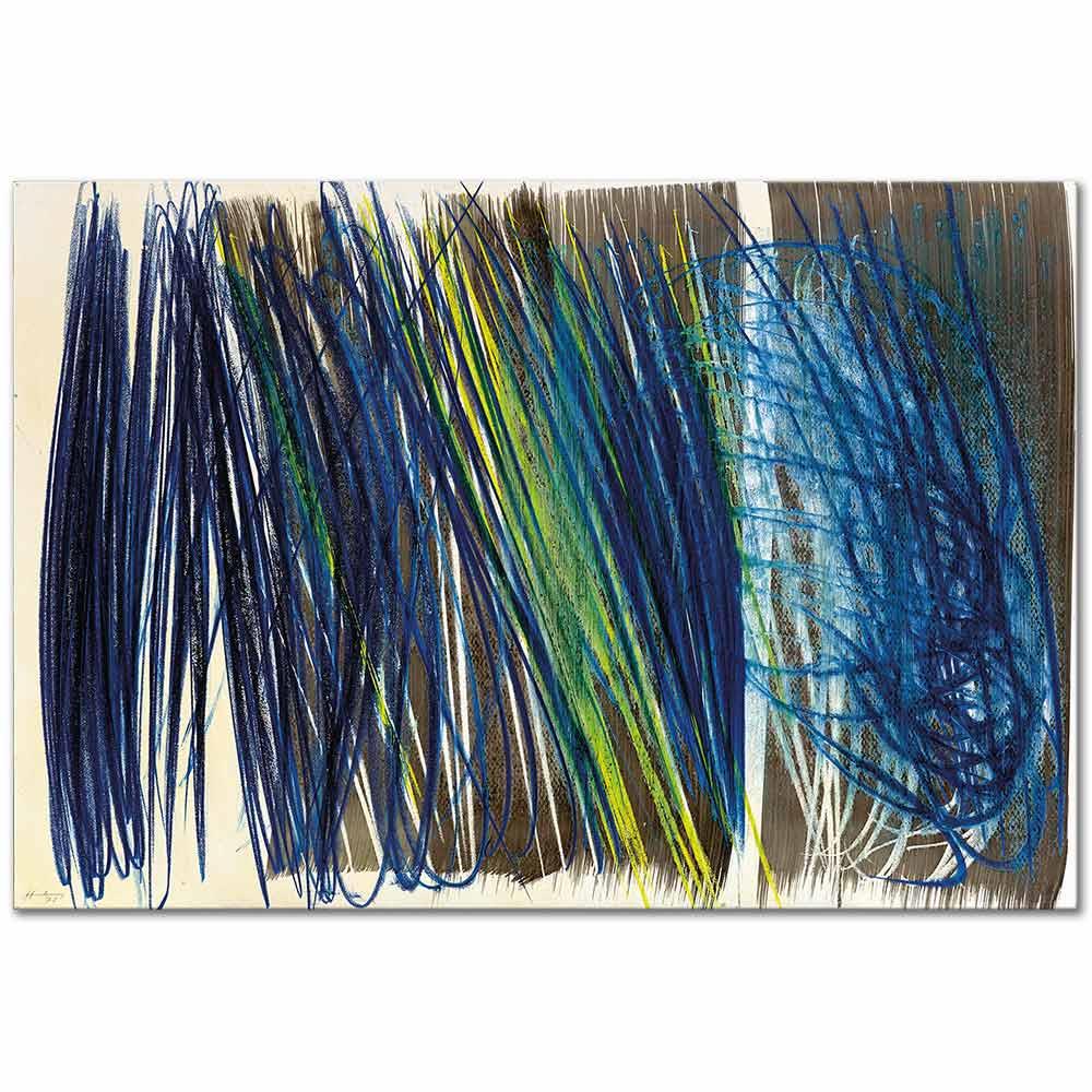 Composition 1971 by Hans Hartung as Art Print