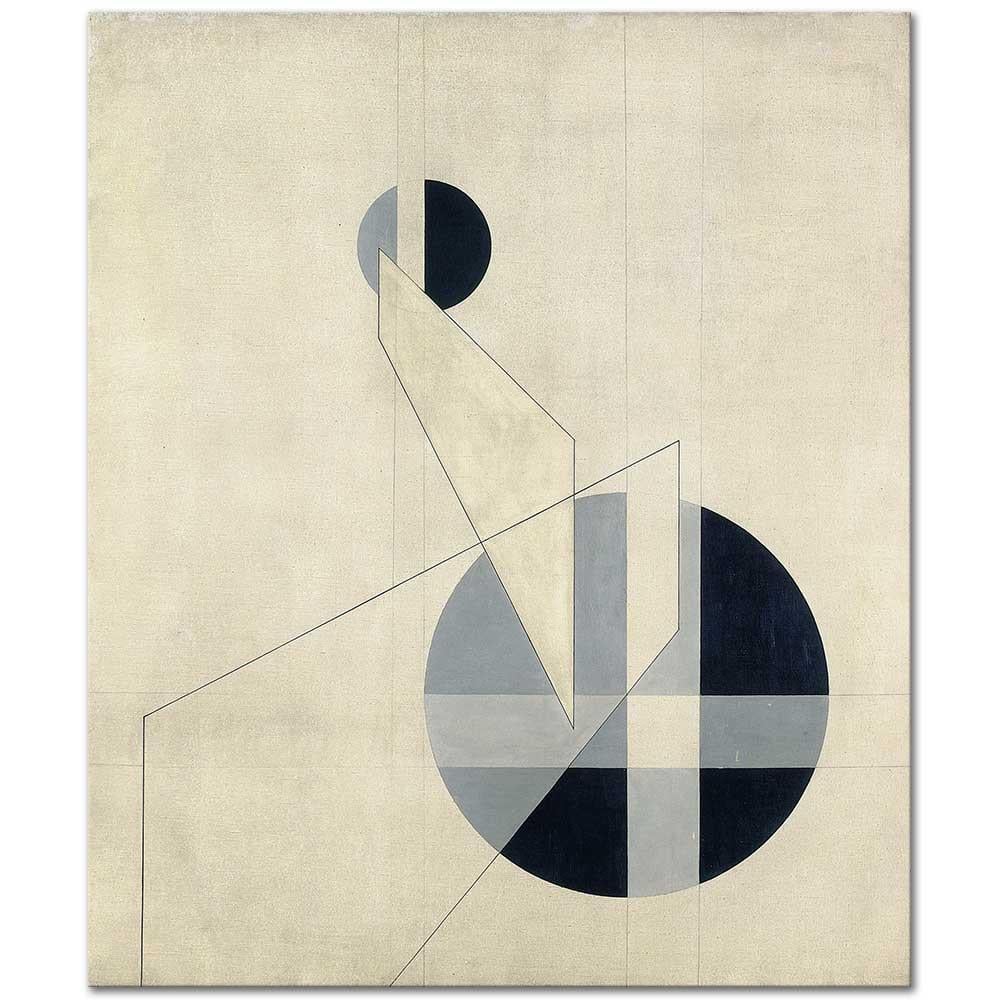 Composition A XX by Laszlo Moholy-Nagy as Art Print