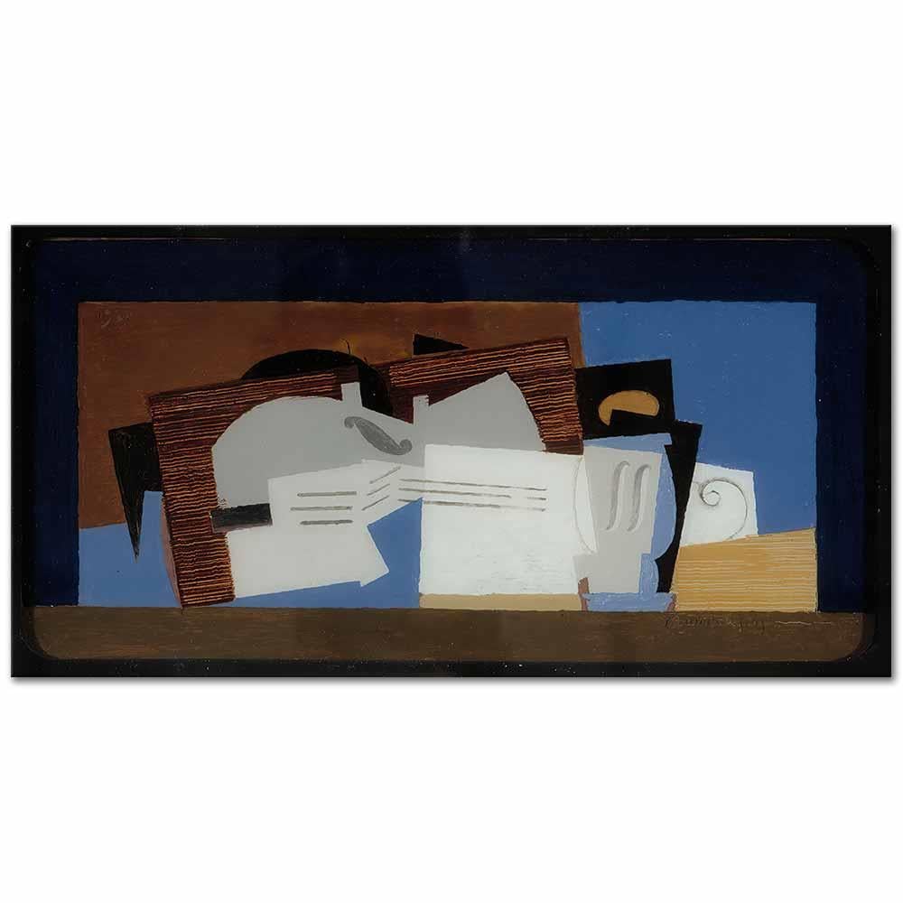 Louis Marcoussis Kompozisyon Kanvas Tablo