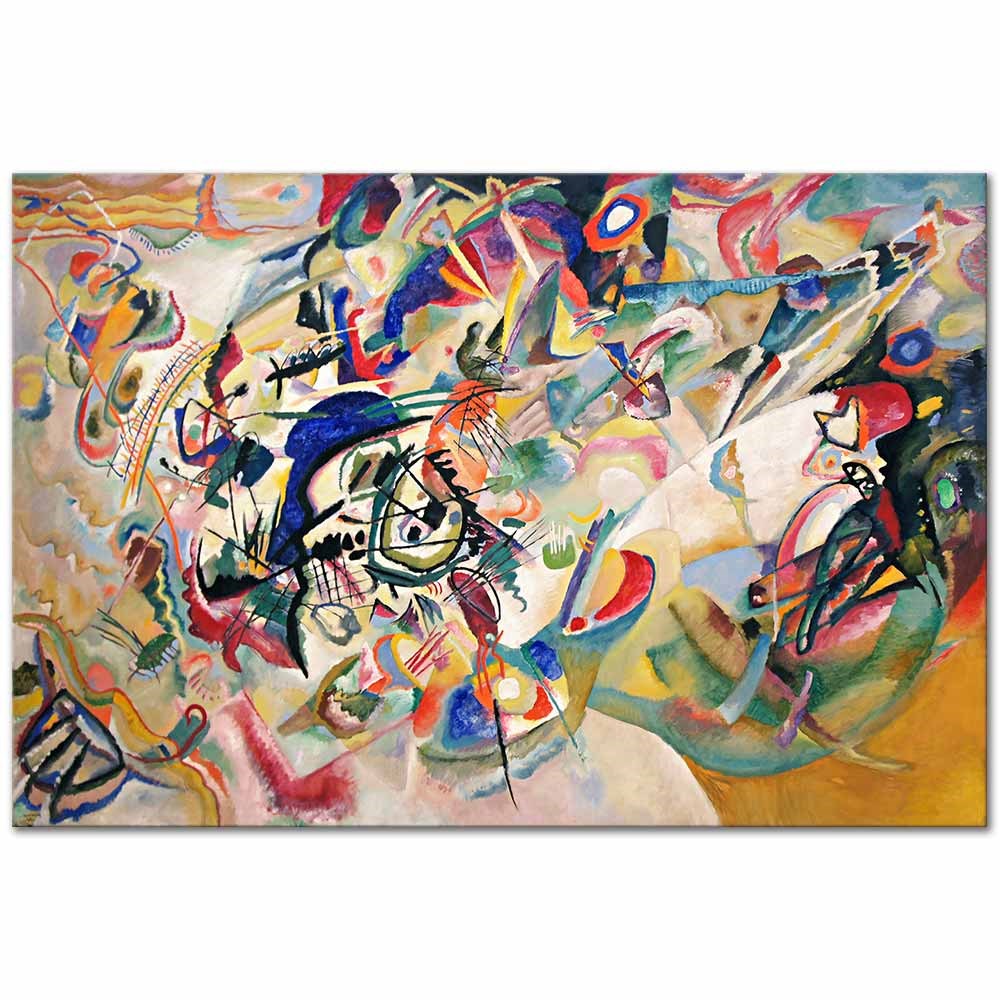 Composition VII by Wassily Kandinsky as Fine Art Print