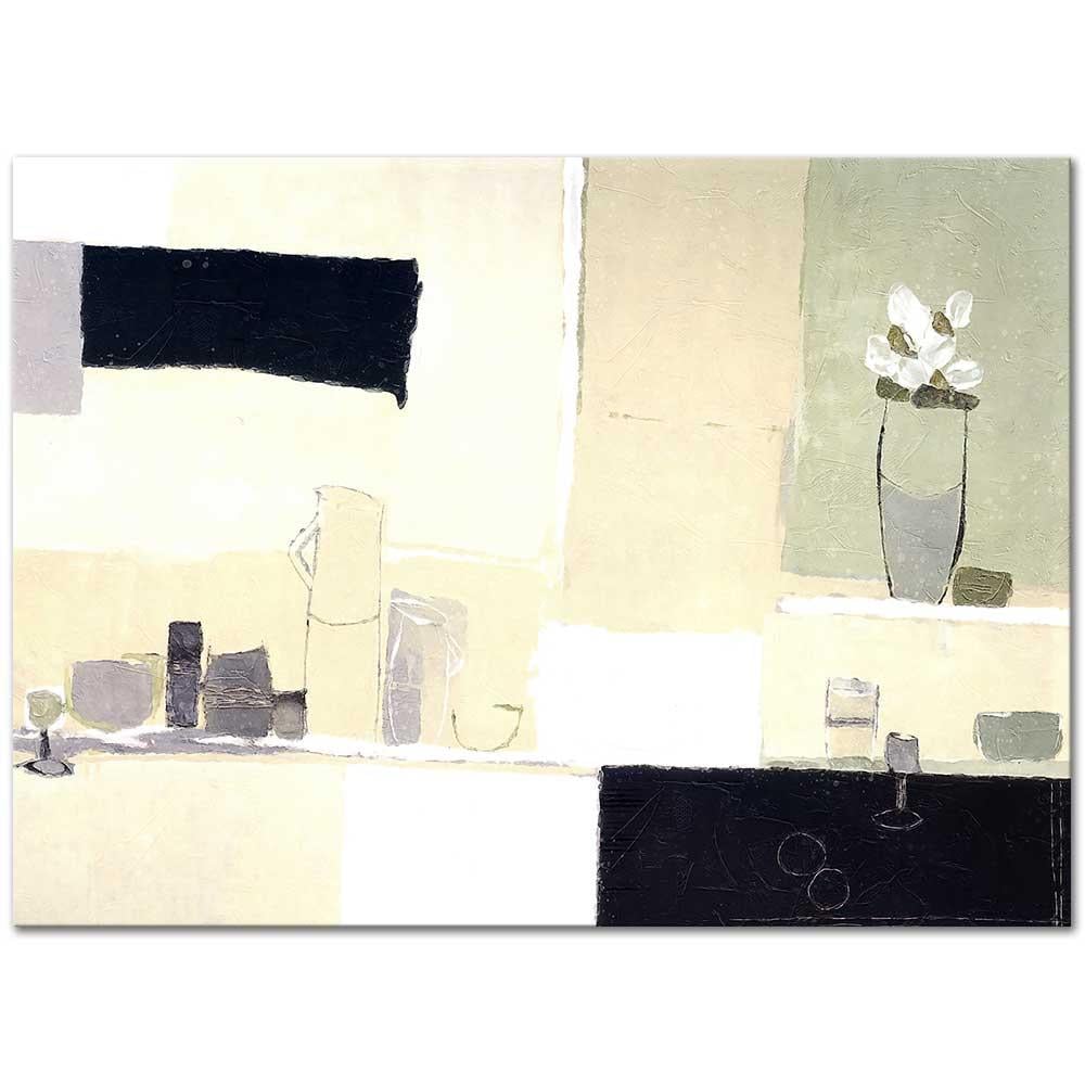 Composition with a Vase as Art Print