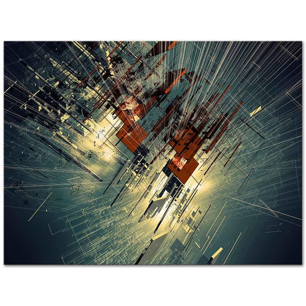 Construction as Art Print